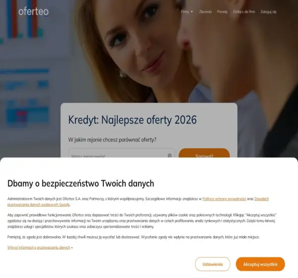 Forum i opinie o oferteo.pl/kredyty
