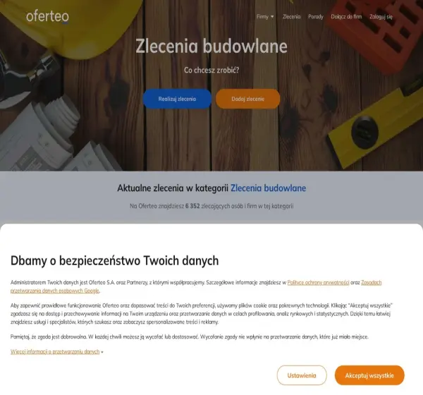 Forum i opinie o oferteo.pl/zlecenia-budowlane