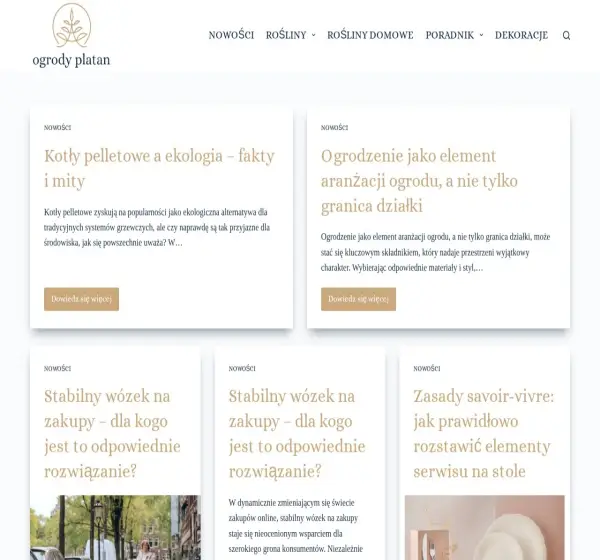 Forum i opinie o ogrody-platan.pl