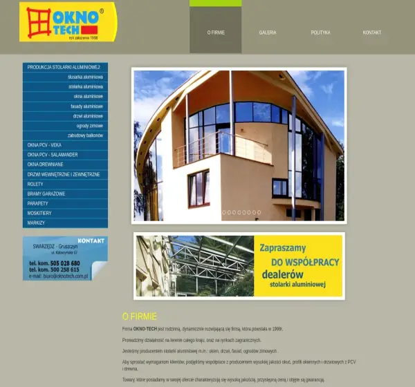 Forum i opinie o oknotech.com.pl