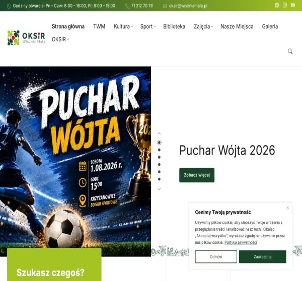 Forum i opinie o oksir.wiszniamala.pl