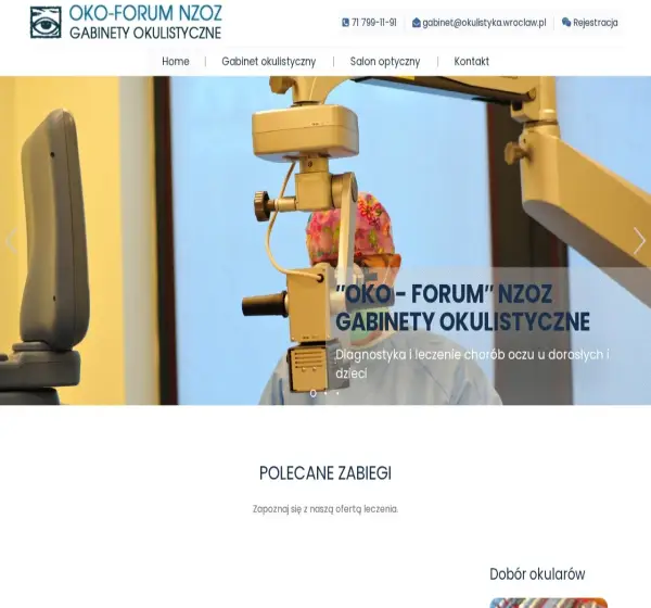 Forum i opinie o okulistyka.wroclaw.pl