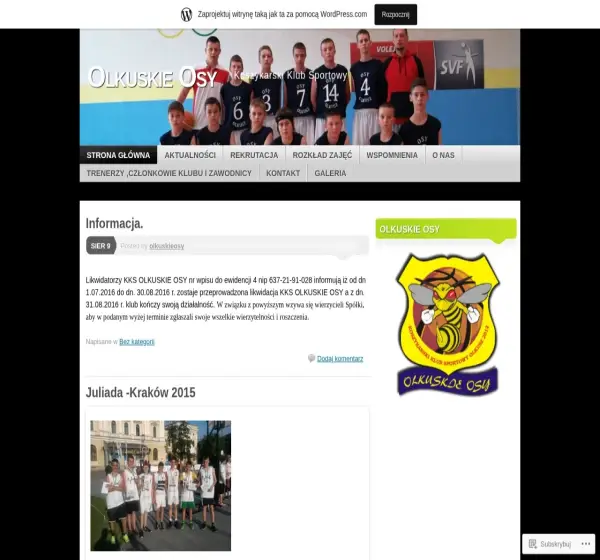 Forum i opinie o olkuskieosy.wordpress.com