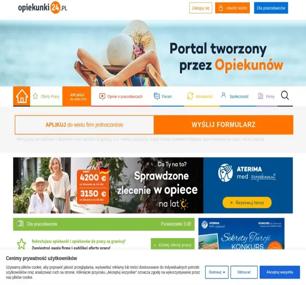 Forum i opinie o opiekunki24.pl