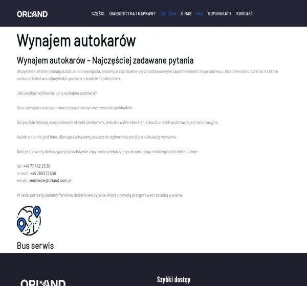 Forum i opinie o orland.com.pl