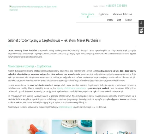 Forum i opinie o ortodontaczestochowa.com.pl