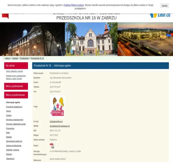Forum i opinie o p16.zabrze.magistrat.pl