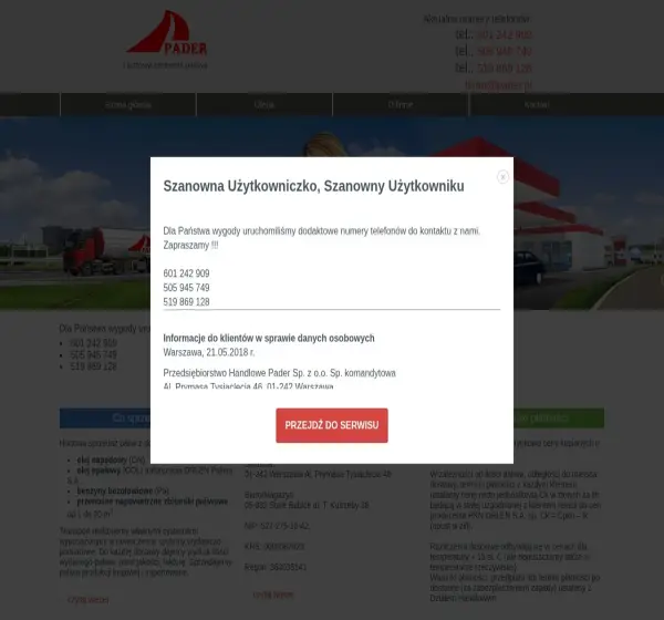 Forum i opinie o pader.pl