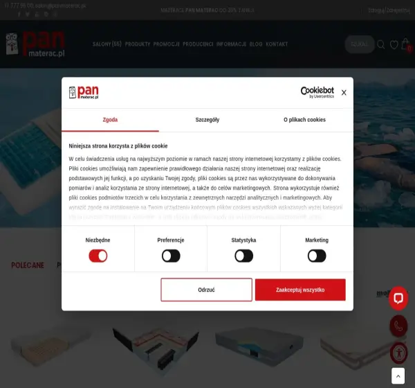 Forum i opinie o panmaterac.pl