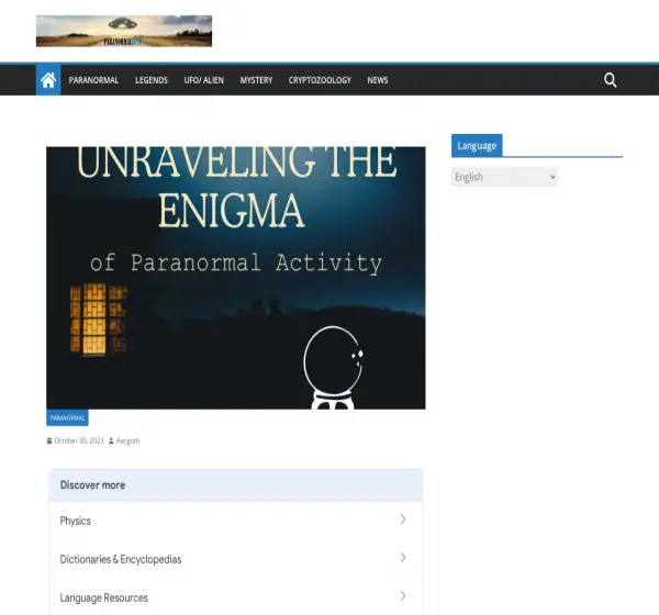 Forum i opinie o paranormalhub.org