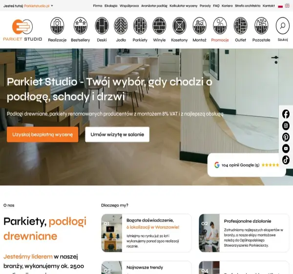 Forum i opinie o parkietstudio.pl