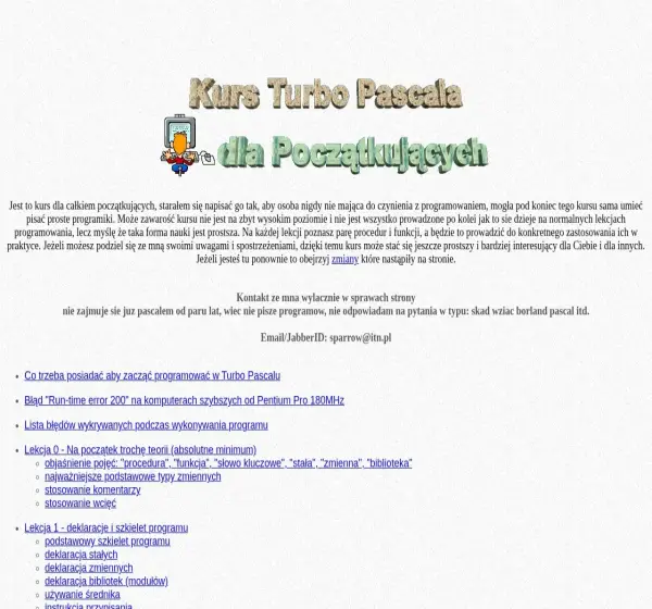 Forum i opinie o pascal.eu.org