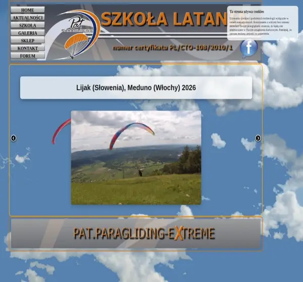 Forum i opinie o pat-paragliding.pl