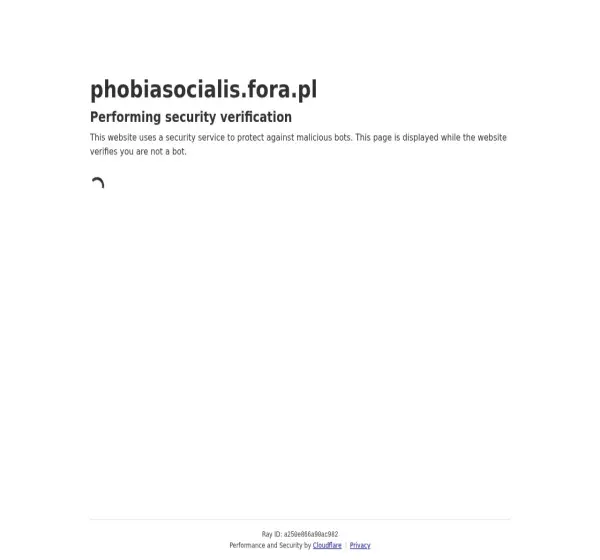 Forum i opinie o phobiasocialis.fora.pl