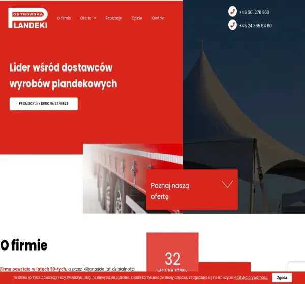 Forum i opinie o plandeki-ostrowska.pl