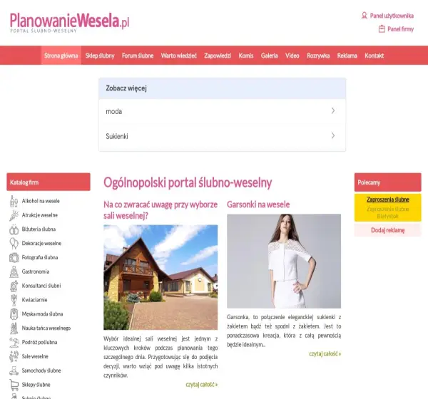 Forum i opinie o planowaniewesela.pl
