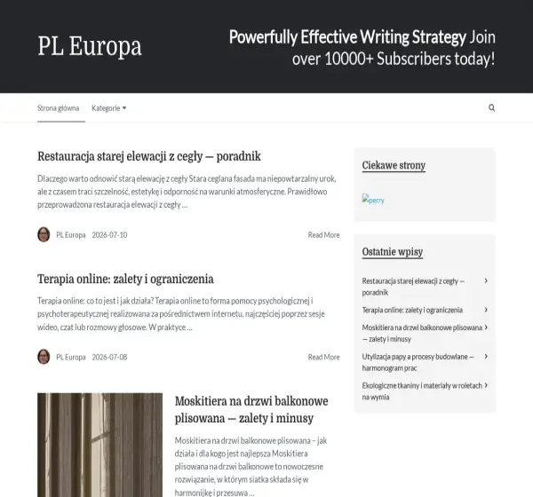 Forum i opinie o pleuropa.pl