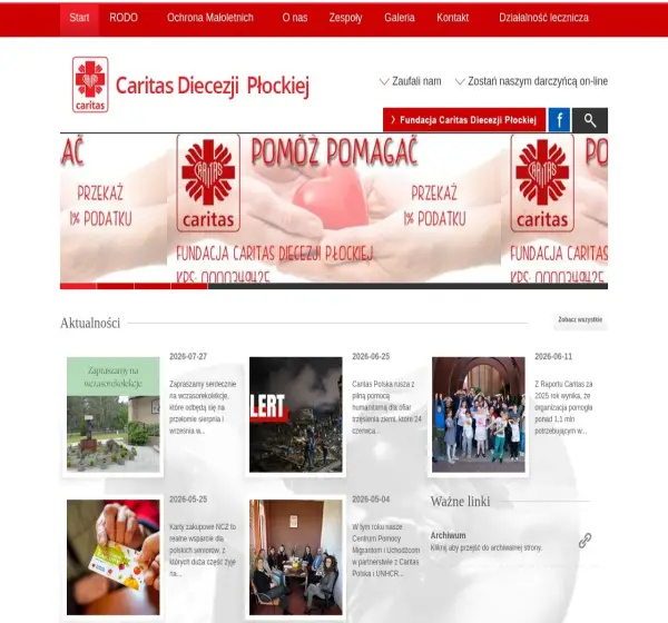 Forum i opinie o plock.caritas.pl