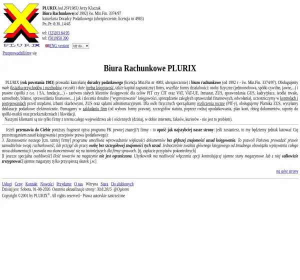Forum i opinie o plurix.com.pl
