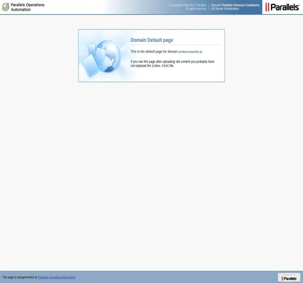 Forum i opinie o podwarszawskie.pl