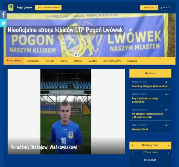 Forum i opinie o pogonlwowek.futbolowo.pl