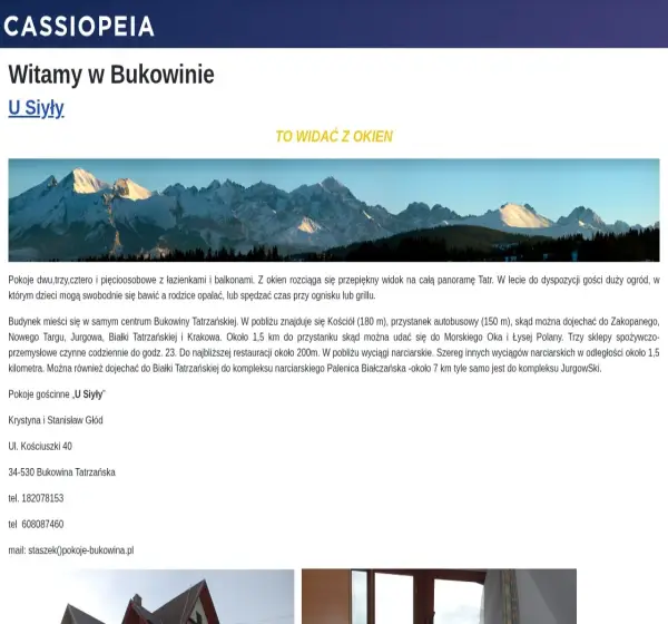 Forum i opinie o pokoje-bukowina.pl
