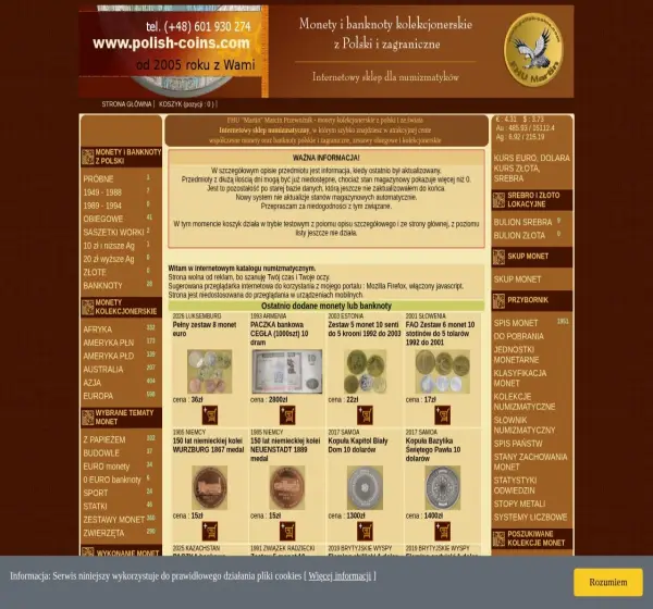 Forum i opinie o polish-coins.com