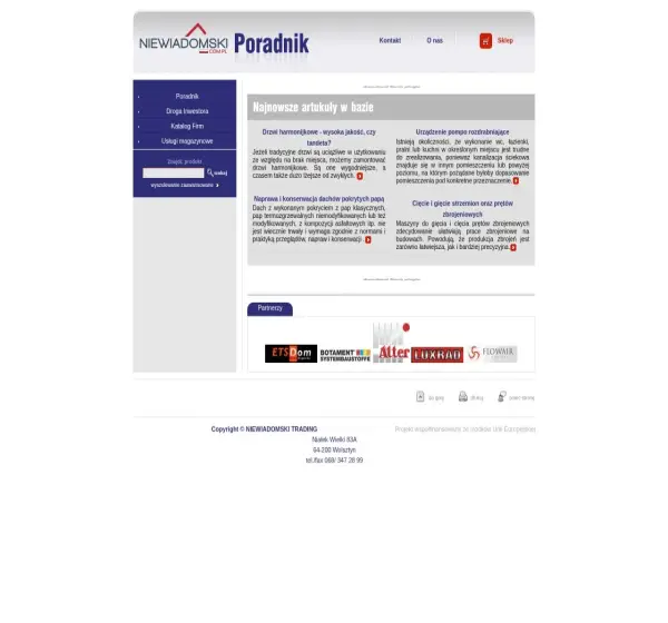 Forum i opinie o poradnik.niewiadomski.com.pl