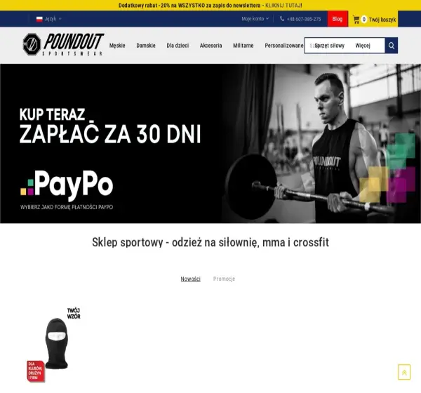 Forum i opinie o poundoutgear.com
