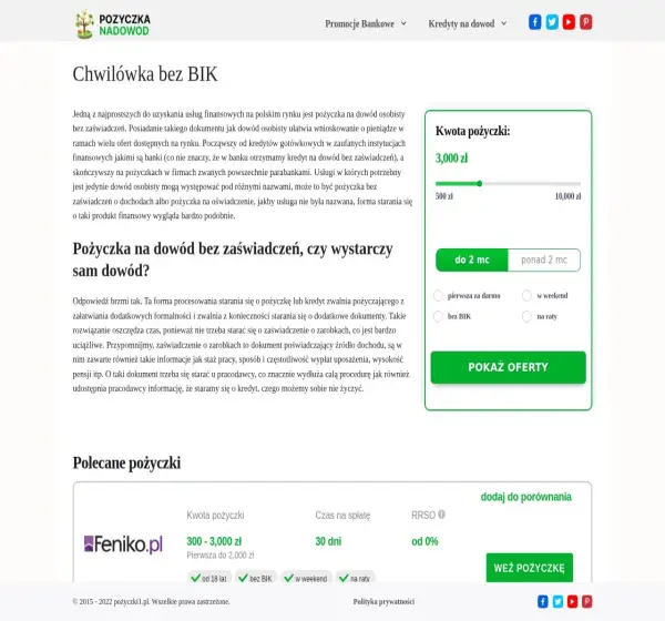 Forum i opinie o pozyczkanadowod.net.pl