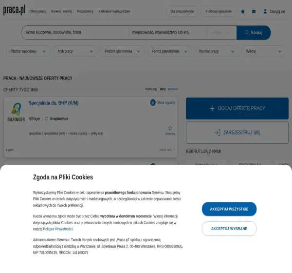 Forum i opinie o praca.pl