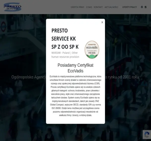 Forum i opinie o presto.com.pl