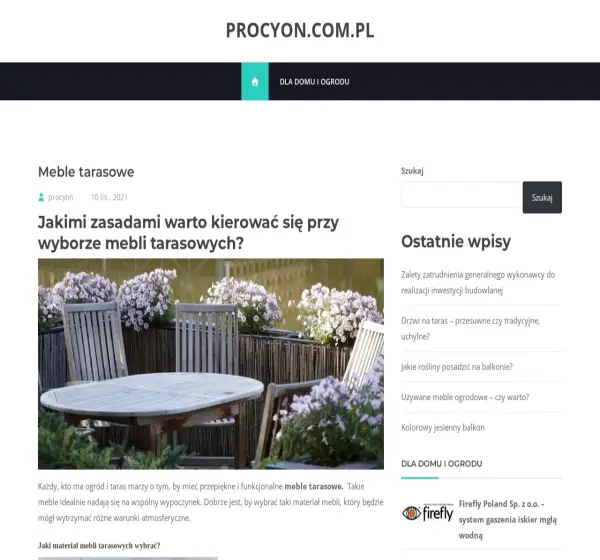 Forum i opinie o procyon.com.pl