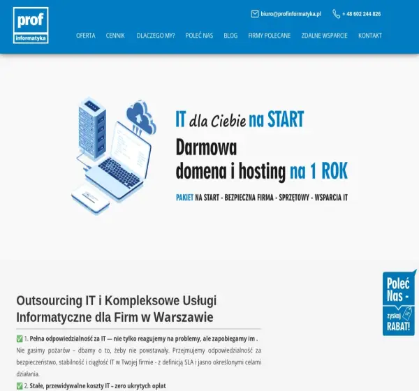 Forum i opinie o profinformatyka.pl