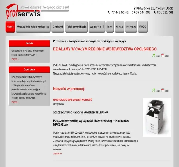 Forum i opinie o profserwisopole.pl