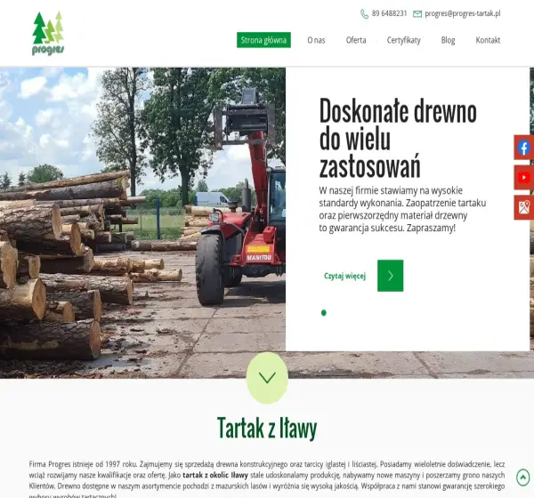 Forum i opinie o progres-tartak.pl