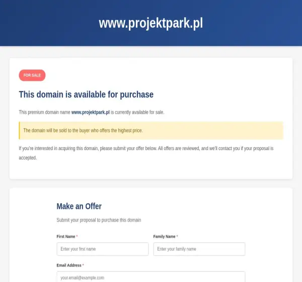 Forum i opinie o projektpark.pl