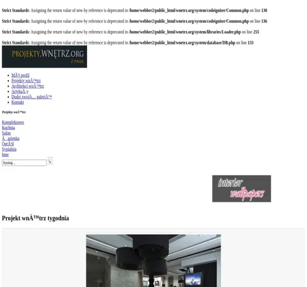 Forum i opinie o projekty.wnetrz.org