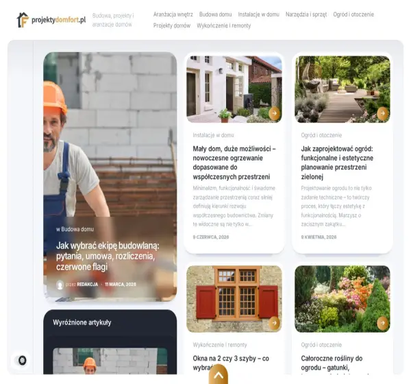Forum i opinie o projektydomfort.pl