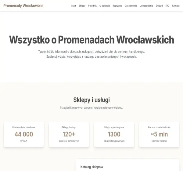 Forum i opinie o promenadywroclawskie.pl