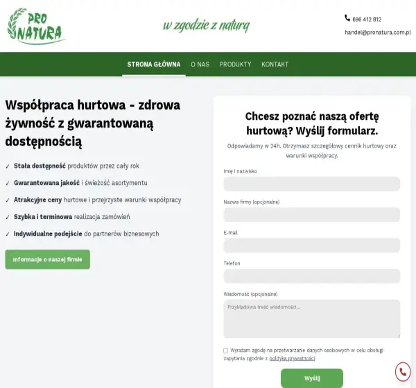 Forum i opinie o pronatura.com.pl