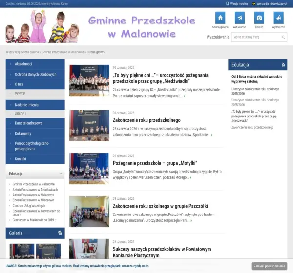 Forum i opinie o przedszkole.malanow.pl
