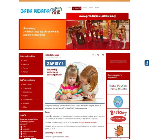 Forum i opinie o przedszkole.ostroleka.pl