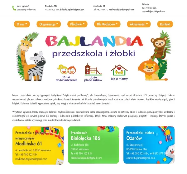 Forum i opinie o przedszkole-bajlandia.pl