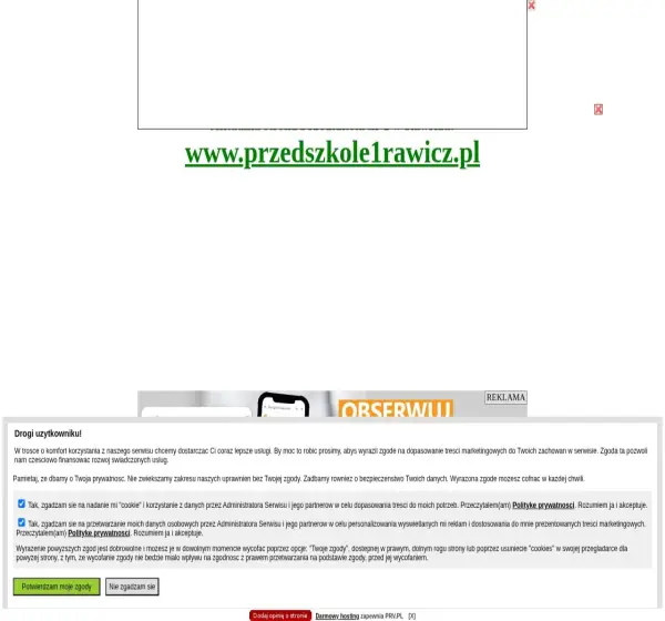 Forum i opinie o przedszkole1-rawicz.prv.pl