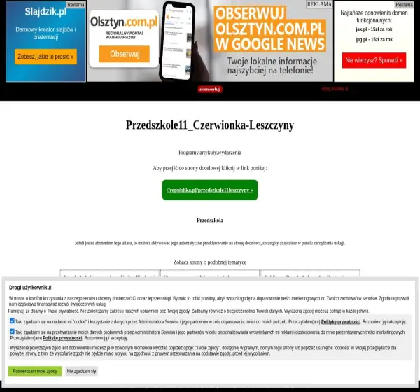 Forum i opinie o przedszkole11leszczyny.prv.pl