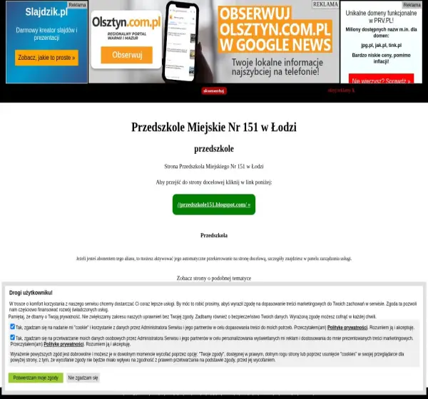 Forum i opinie o przedszkole151.prv.pl