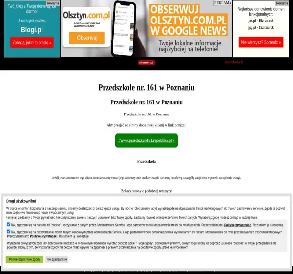 Forum i opinie o przedszkole161.prv.pl