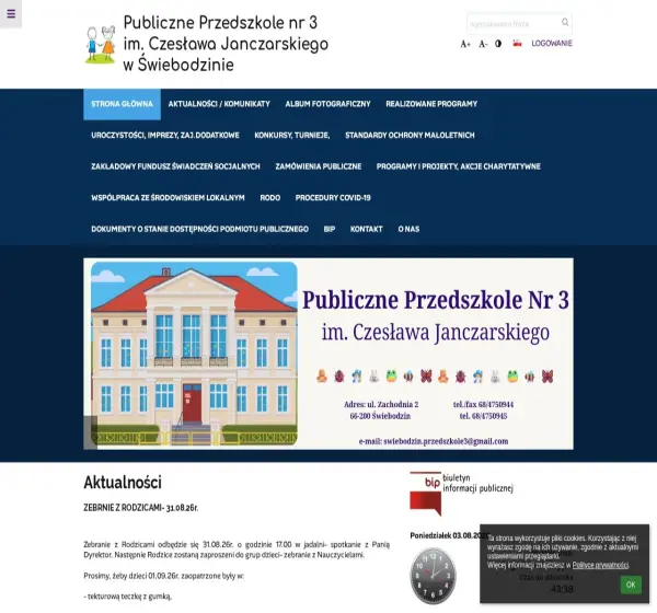 Forum i opinie o przedszkole3.edupage.org