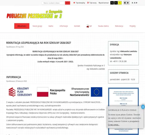 Forum i opinie o przedszkole3.nowogard.pl